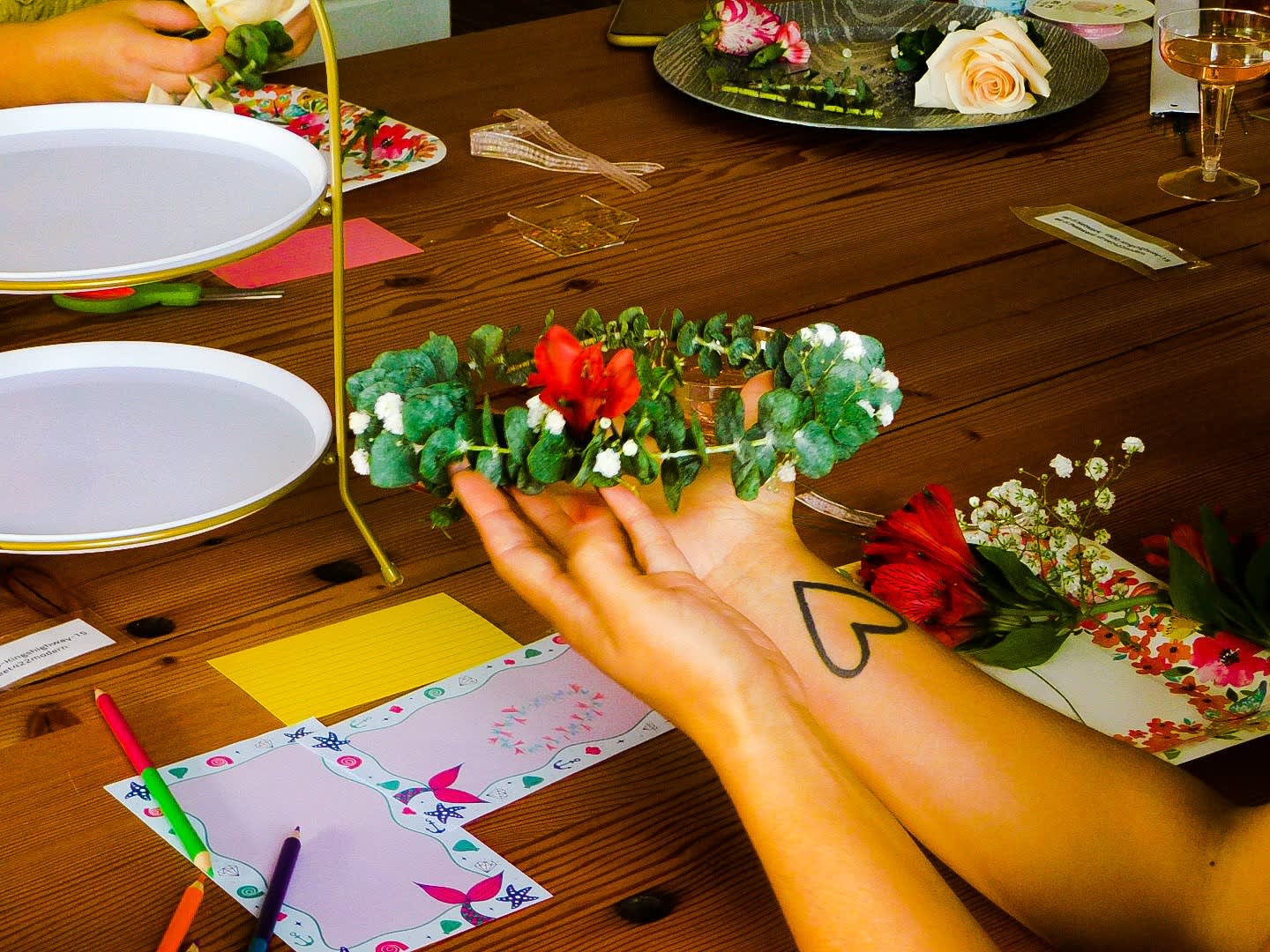 Custom made Flower Crown