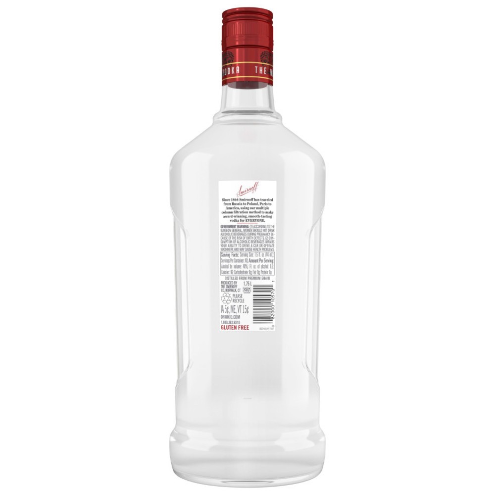 Smirnoff-Red Labe