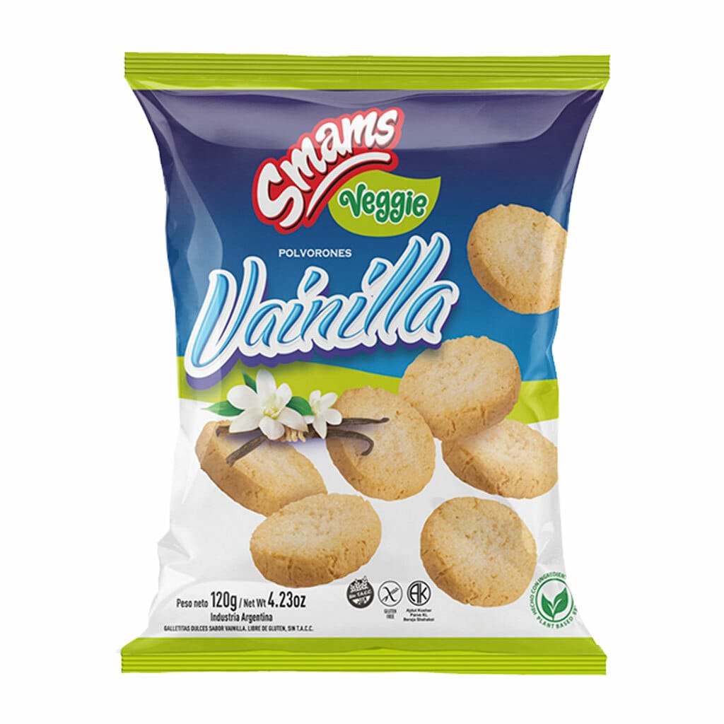 GALLETITAS POLVORONES DE VAINILLA SMAMS - Imagen 1