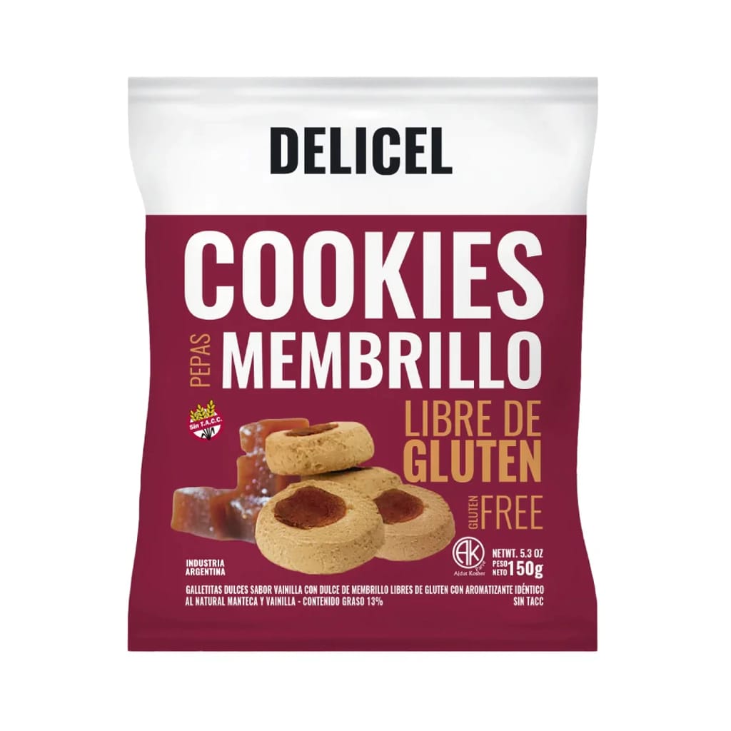 COOKIES MEMBRILLO DELICEL - Imagen 1