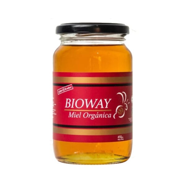 MIEL ORGANICA BIOWAY 450 GRS - Imagen 1