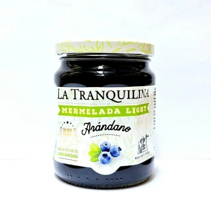 MERMELADA DE ARANDANOS LA TRANQUILINA - Imagen 1