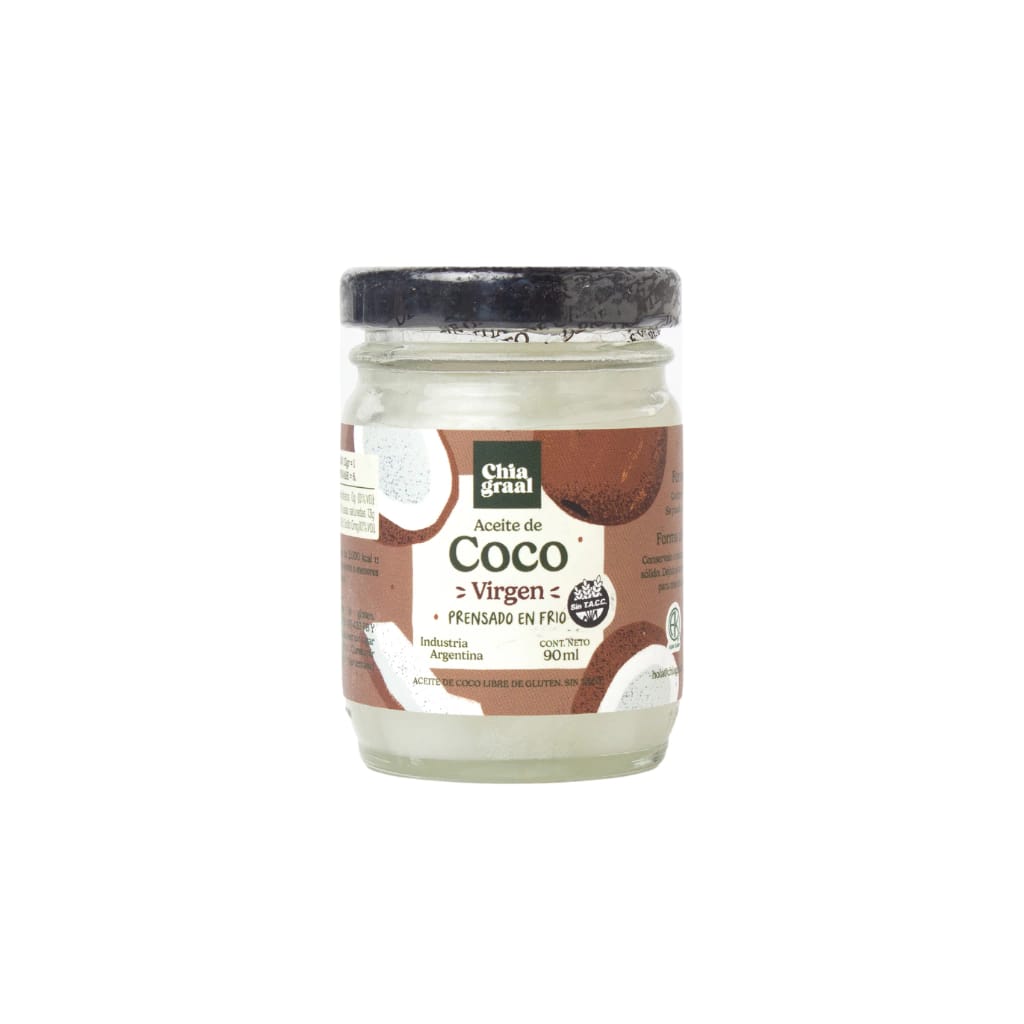 ACEITE DE COCO VIRGEN CHIA GRAAL 90 ML - Imagen 1