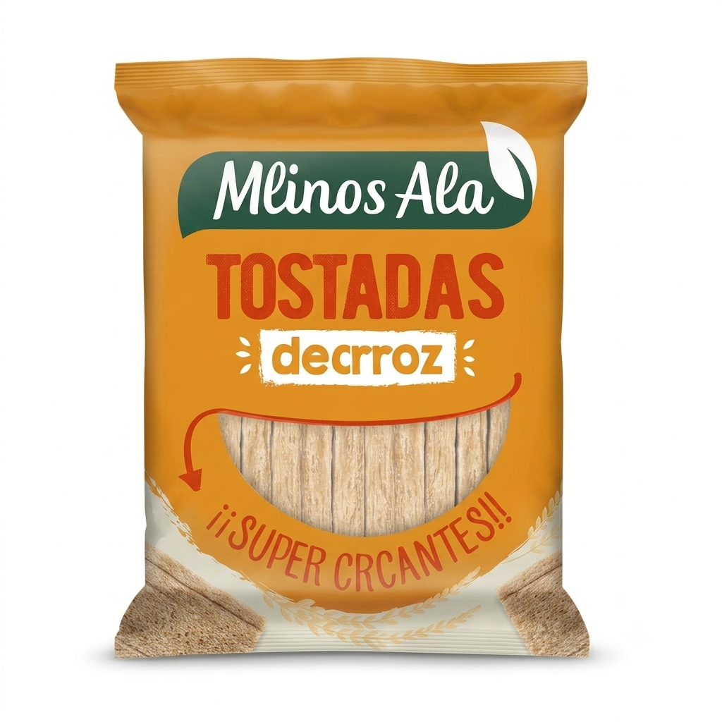 TOSTADAS DE ARROZ INTEGRAL MOLINOS ALA - Imagen 1