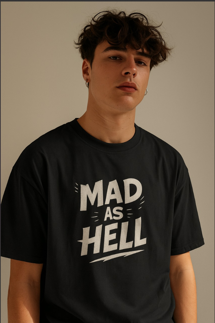 Mad As Hell: Statement Street Tee