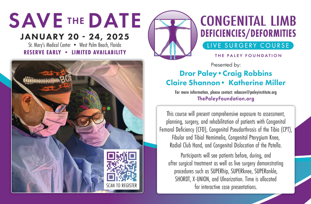 2025 Congenital Deficiencies & Deformities Course