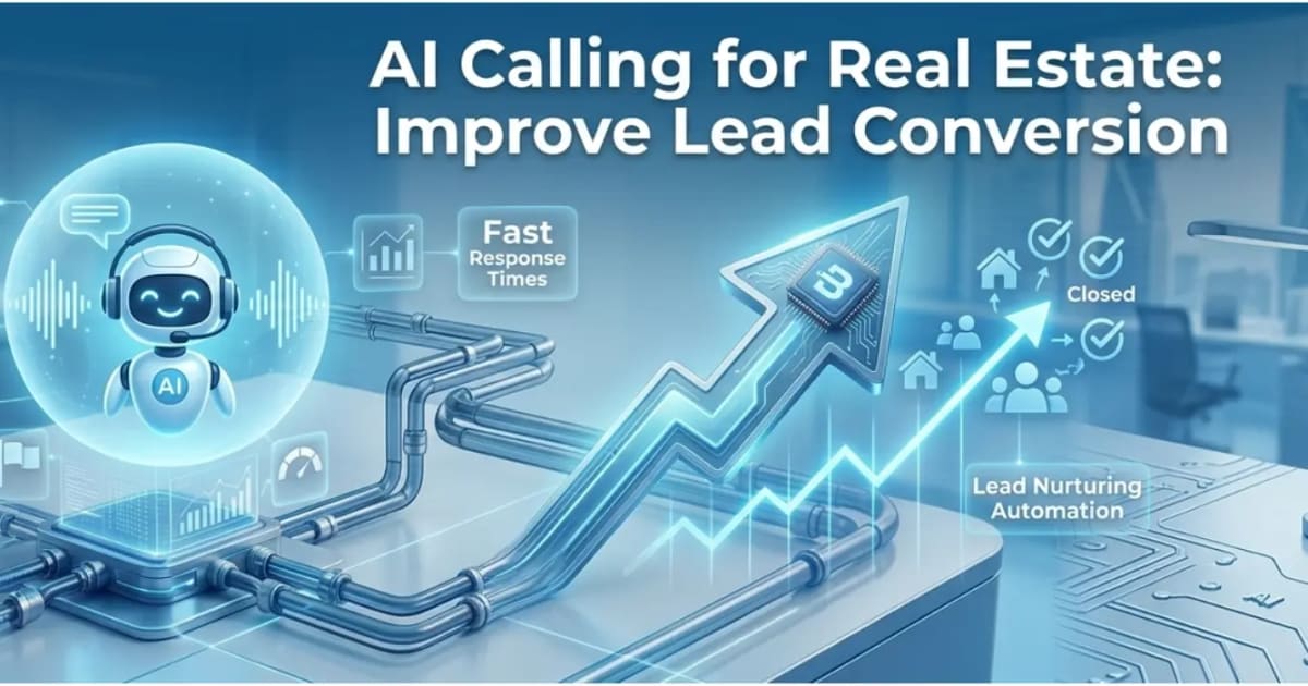How AI Calling Improves Real Estate Lead Conversion Rates