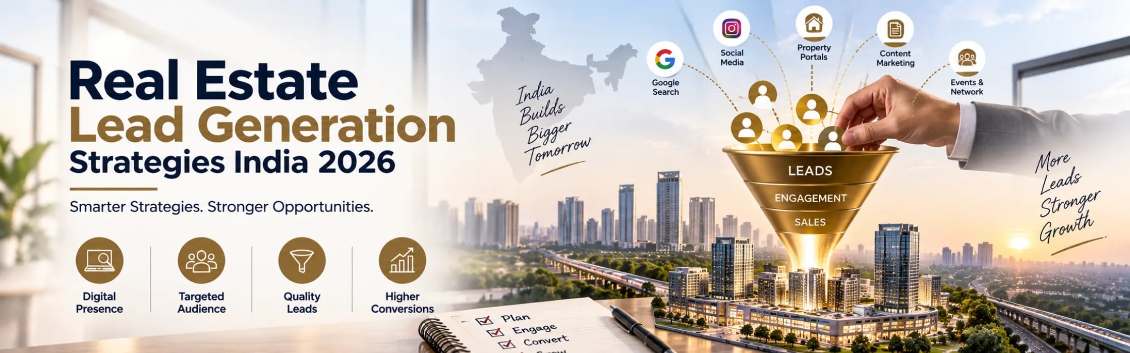 Real Estate Lead Generation Strategies in India 2026
