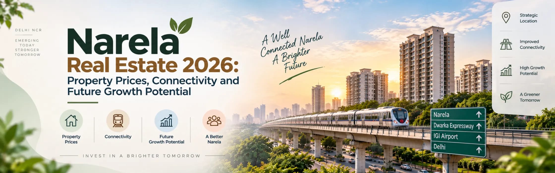 Narela Real Estate 2026: Property Prices & Growth Potential