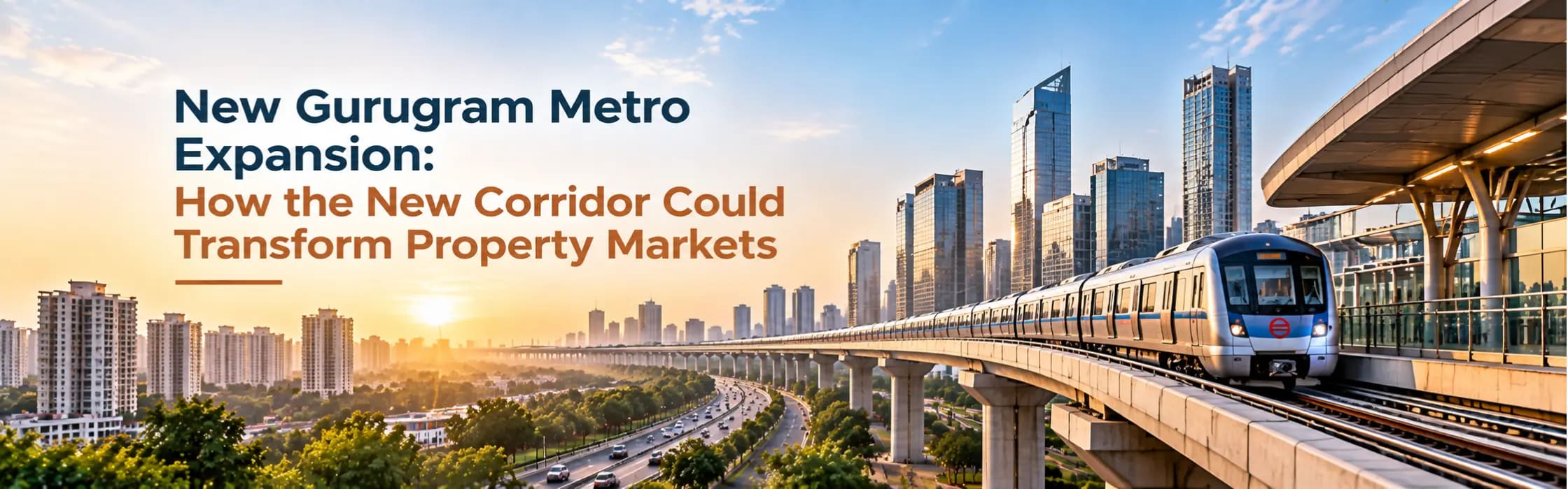 Gurugram Metro Expansion: Route, Timeline & Property Impact