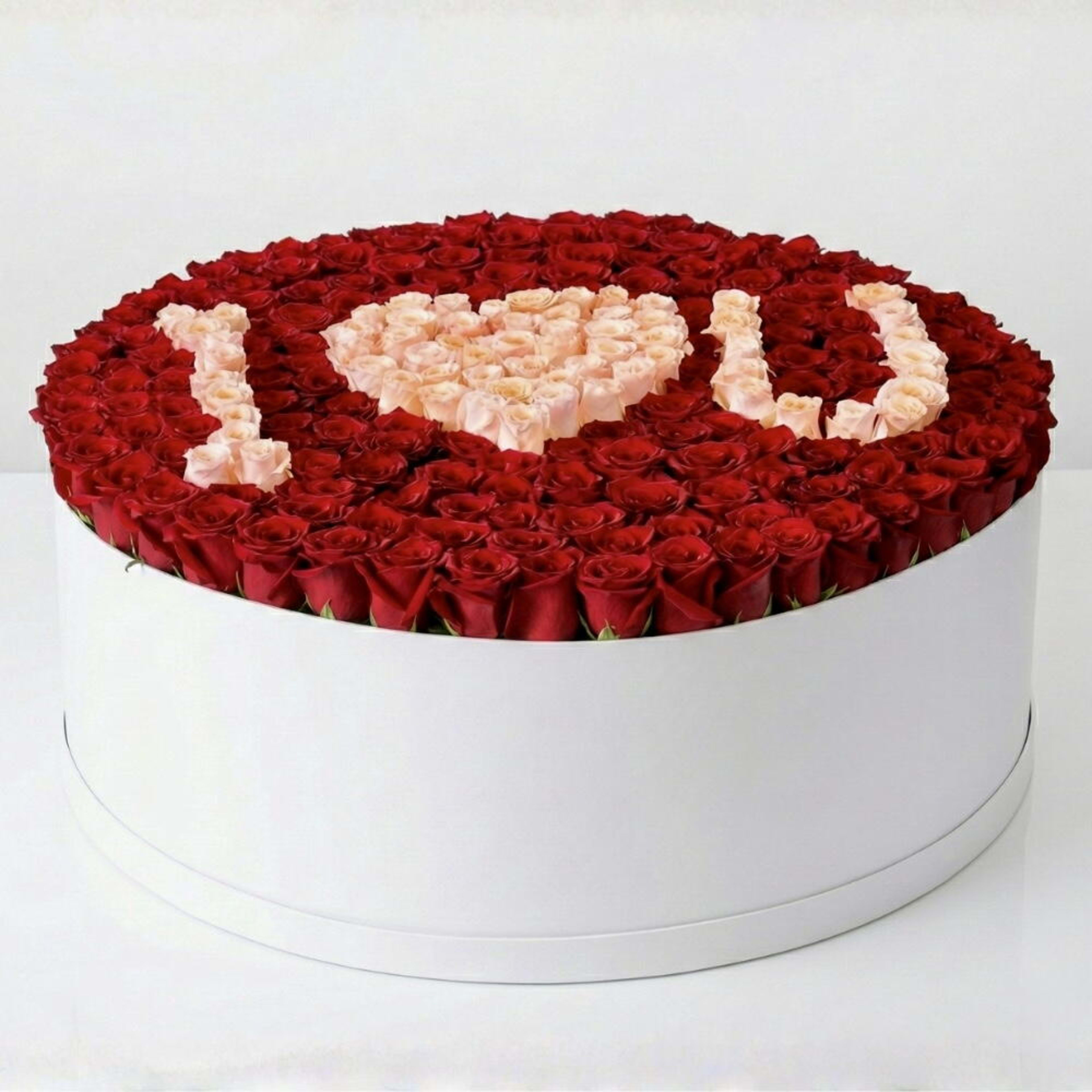 201 Roses I Love You White Box201 