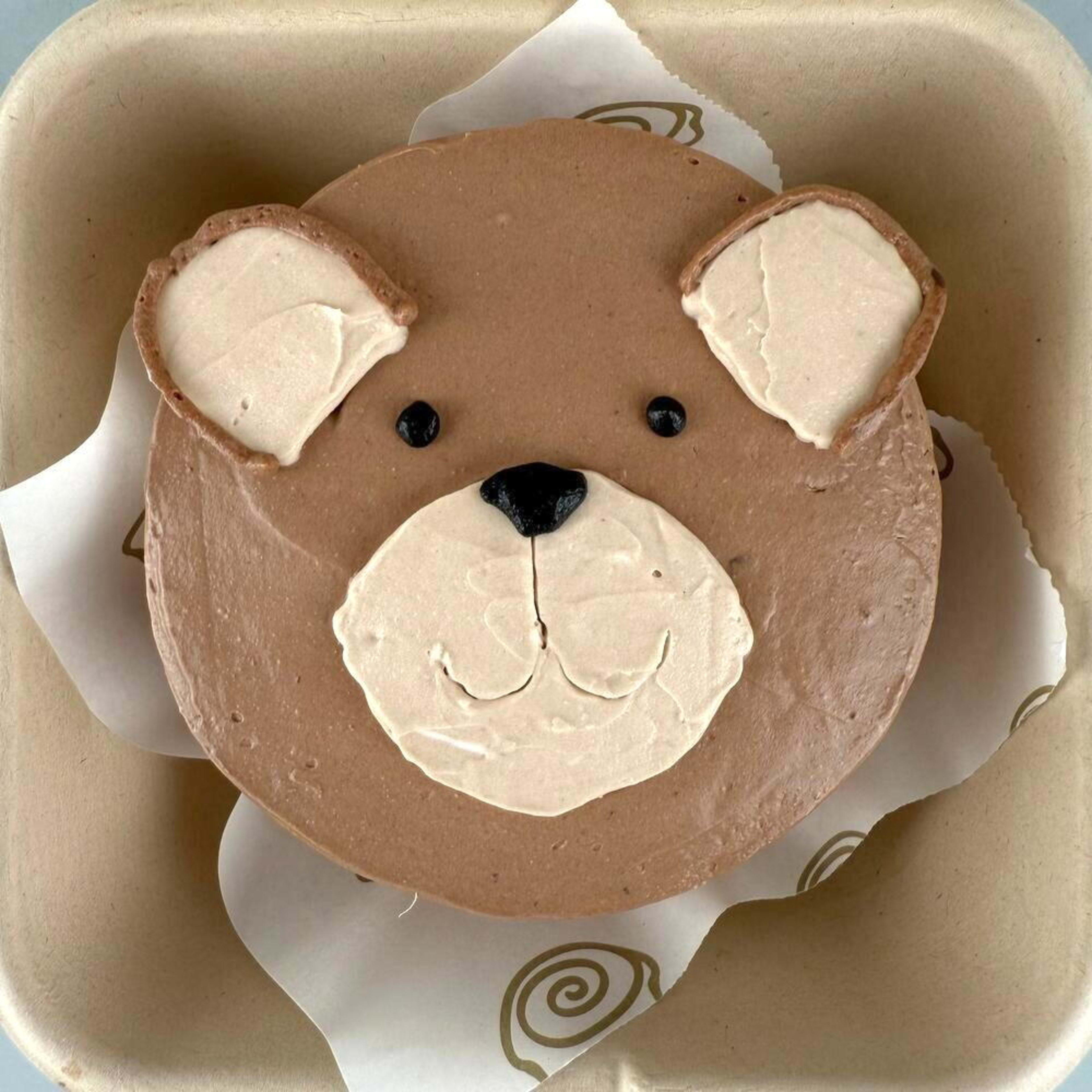 Teddy Love – Chocolate Bento Cake