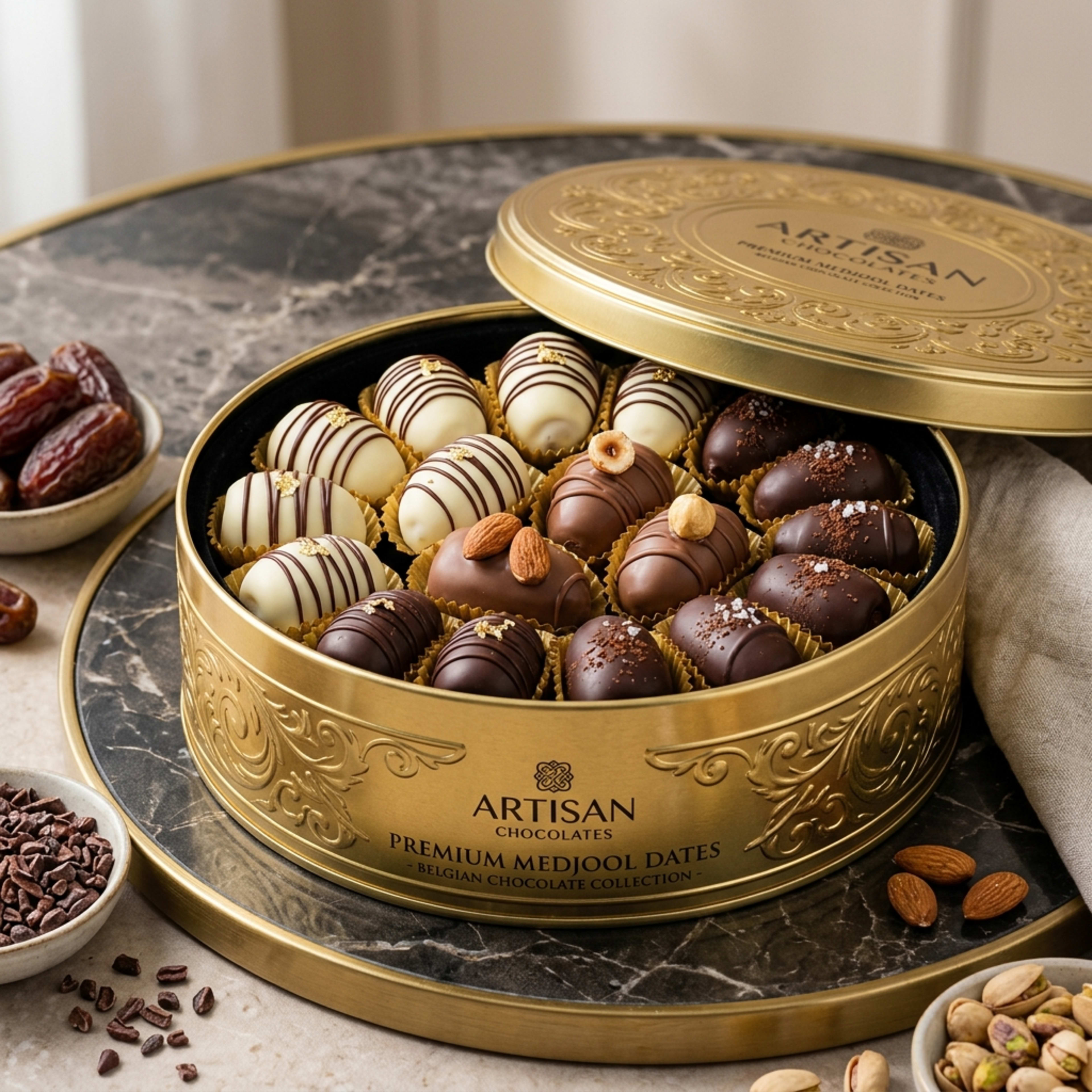 Date & Chocolate Gift Tin