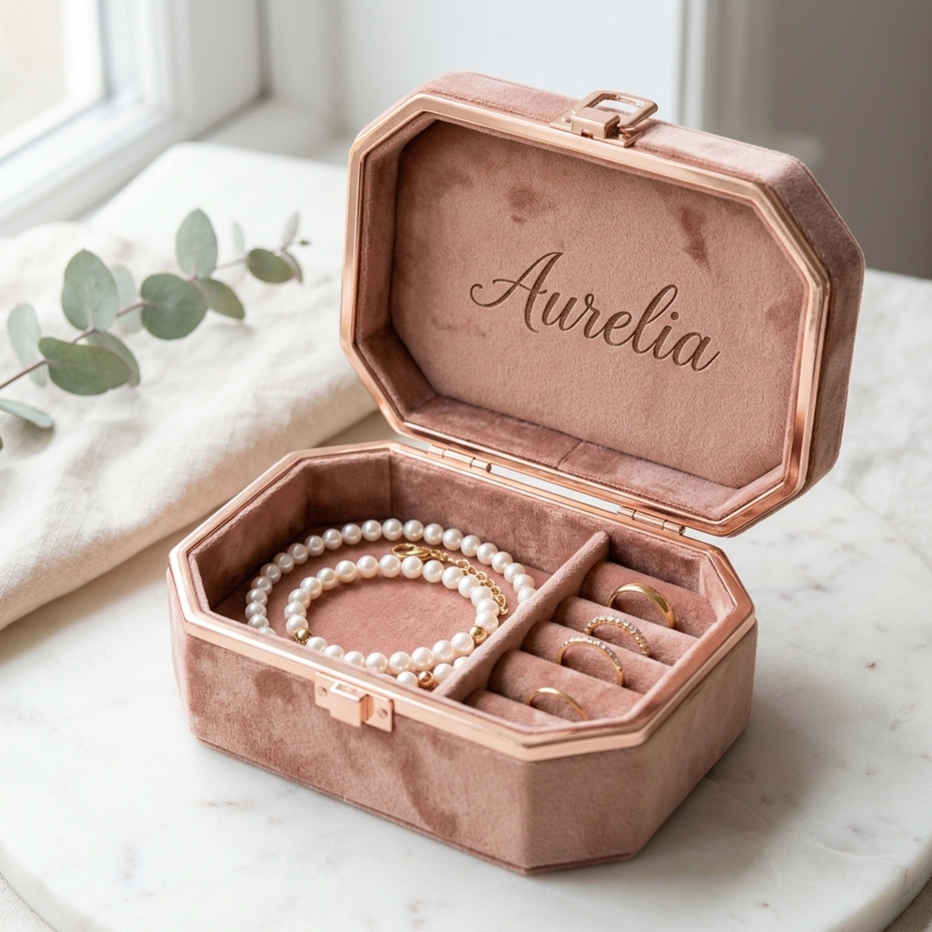 Custom Name Jewellery Box