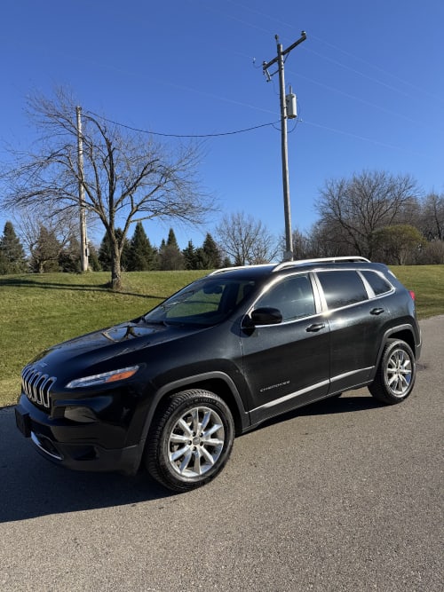 2014 Jeep Cherokee Limited 4WD 4 Door Sport Utility Vehicle 3.2 6cyl. Flex Fuel