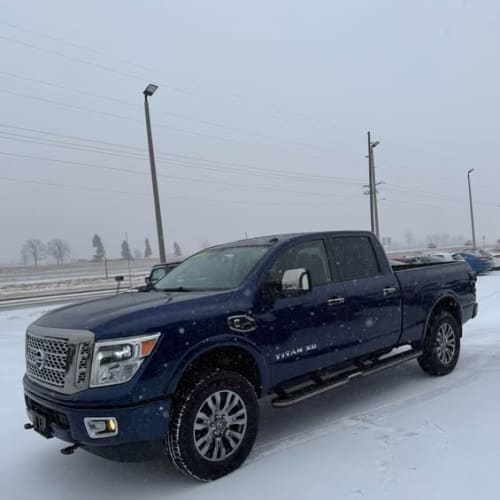 2017 Nissan Titan XD Crew Cad Platinum Reserve Diesel #2312