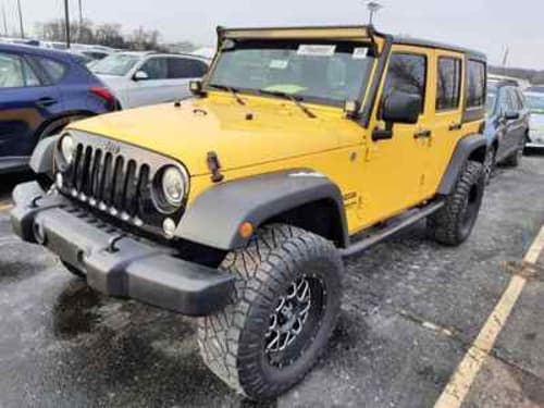 2015 Jeep Wrangler Unlimited Sport 4WD 4 Door Sport Utility Vehicle 3.6 6cyl. Flex Fuel #2344