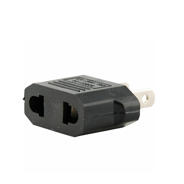 4PCS EU Euro Europe to US USA Power Jack Wall Plug Converter Travel Adapter Jf