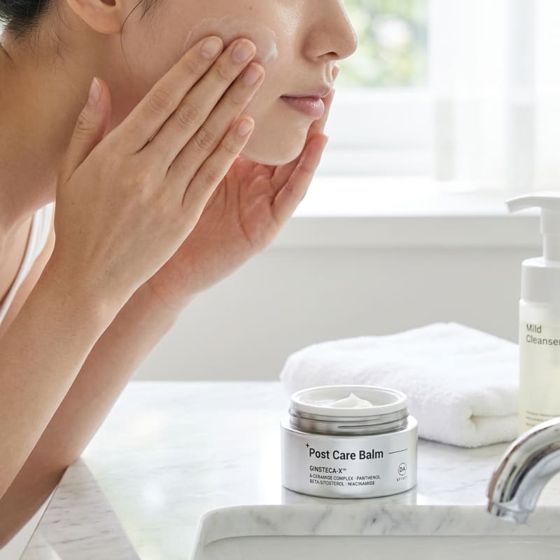 Cleanse your skin gently