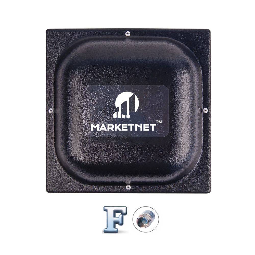 Панельная 4G MIMO антенна MARKETNET T800 с усилением 18 dBi для частот 900 1800 2100 2600 МГц значительно улучшит ваш интернет