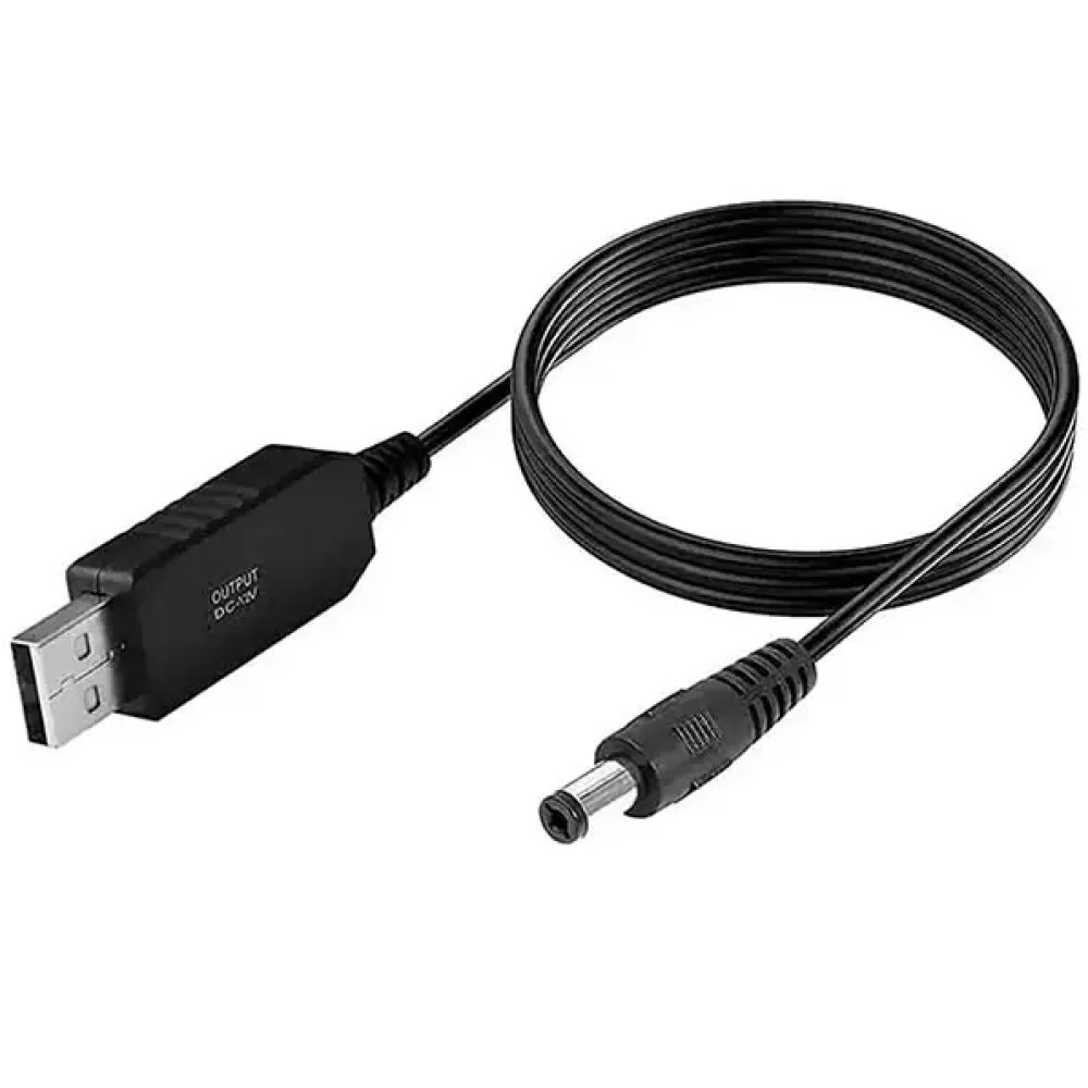 Соединительный кабель для роутера USB и DC 12V длиной 70 см обеспечивает стабильное питание вашего устройства, надежно