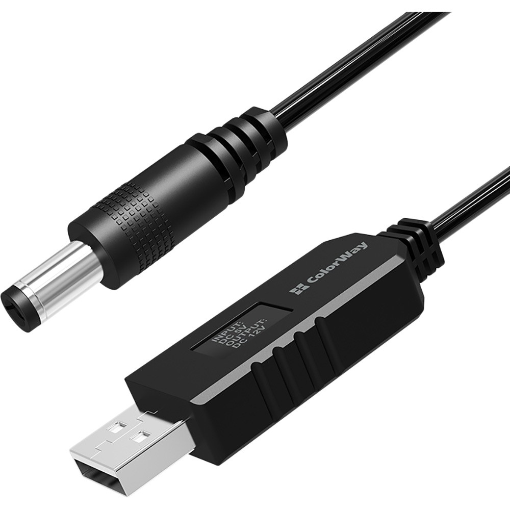 Кабель питания USB DC 12V для роутера и репитера 100 см универсальный надежный аксессуар для стабильной работы устройств