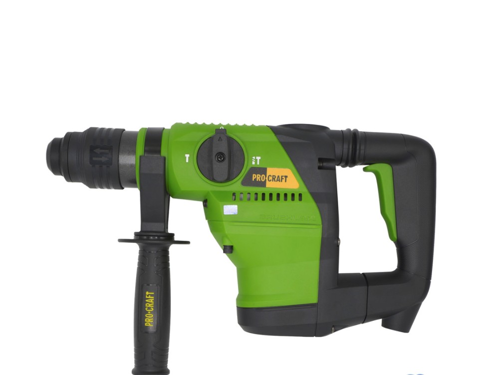 Перфоратор Pro-Craft BH-2100N сетевой 1260 Вт с 5300 уд мин и весом 5.5 кг для демонтажных работ до 1100 об мин для ремонтных