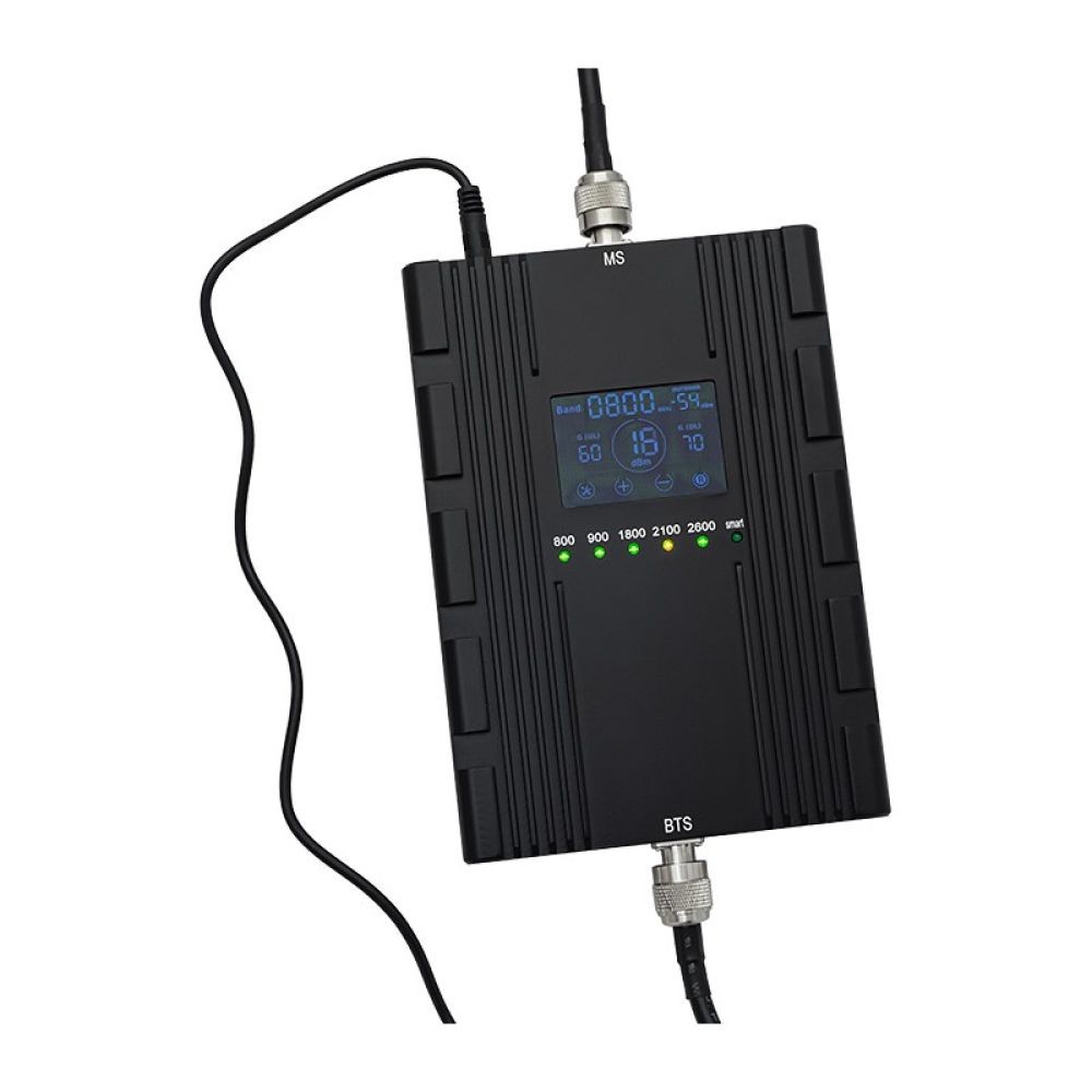 Репитер Lintratek AA20 для интернета на 800 900 1800 2100 2600 МГц с мощностью 23 dBm отличный выбор для бытового и частого