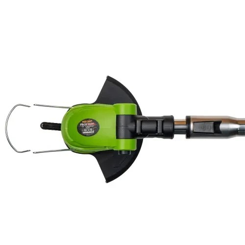 Триммер Procraft PTA24 аккумуляторный для травы, мотокоса с Li-Ion 2 Ач, 150 мм, 10000 об мин 20 В 80 см для бурьяна