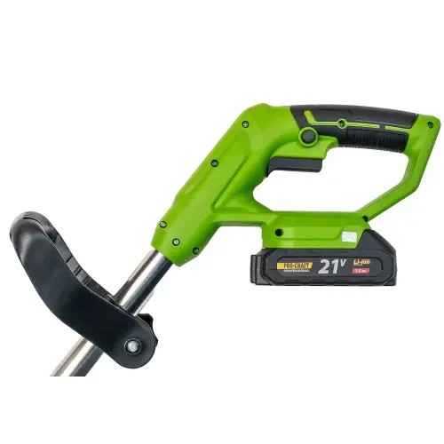 Триммер Procraft PTA24 аккумуляторный для травы, мотокоса с Li-Ion 2 Ач, 150 мм, 10000 об мин 20 В 80 см для бурьяна