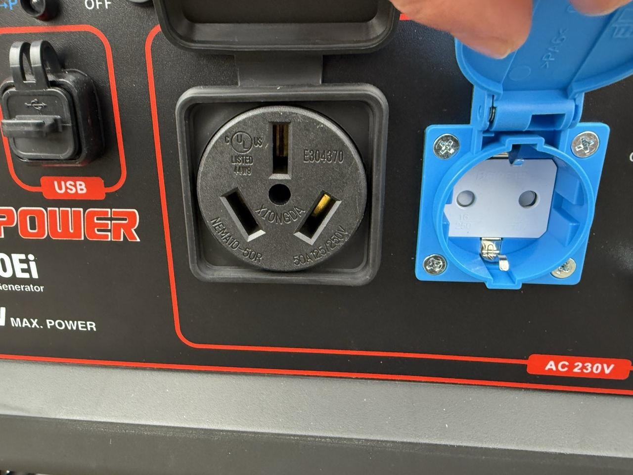 Генератор EASY POWER YH18500Ei інверторний 12 кВт, двопаливний бензин і газ, для дачі та офісу, з електростартером з обємним баком