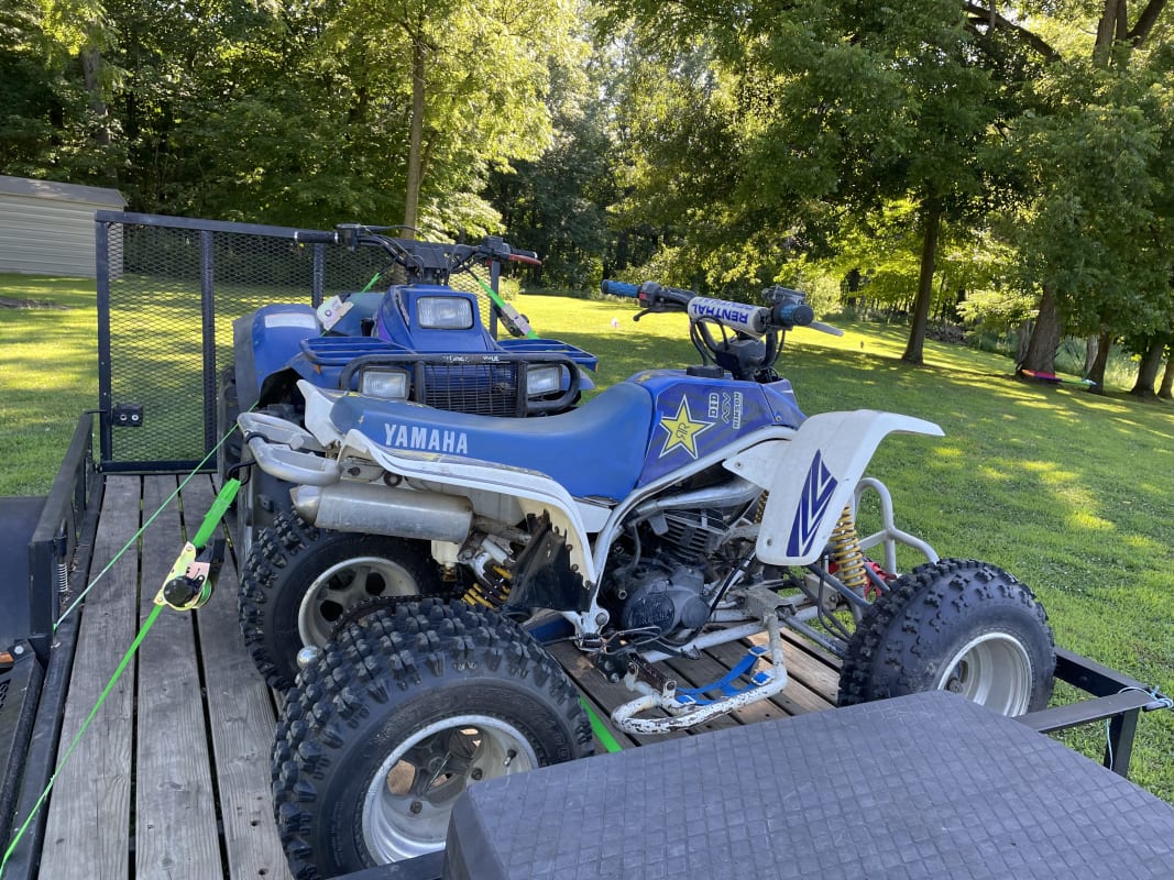 Light duty open trailer with gates photo 2