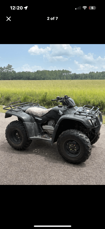 Northeast FL trail riding ATV