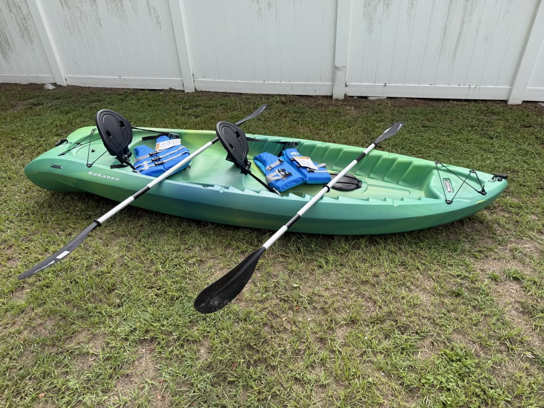 Green Tandem Sit-On-Top Kayak - Tampa - Kayak 3