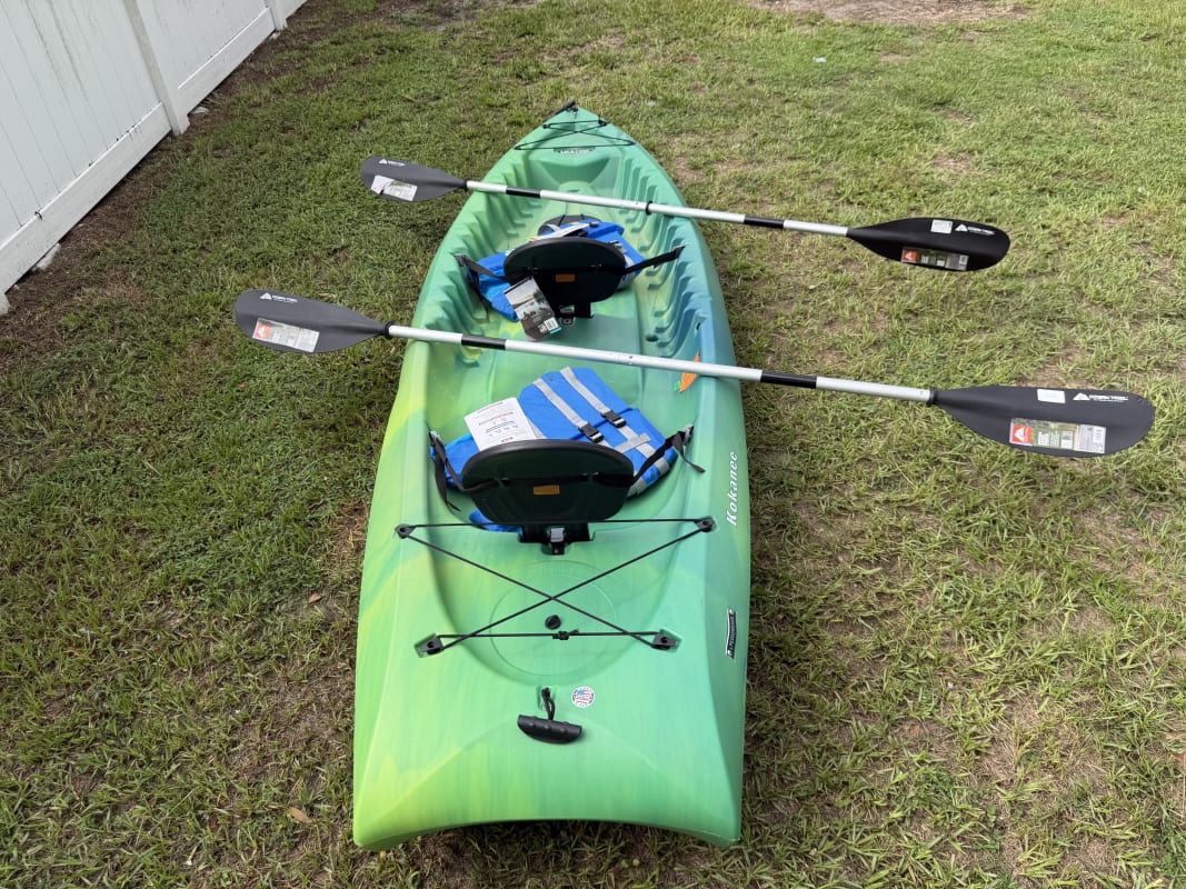 Green Tandem Sit-On-Top Kayak - Tampa - Kayak 3 photo 2