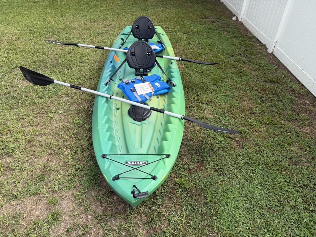 Green Tandem Sit-On-Top Kayak - Tampa - Kayak 3 photo 4