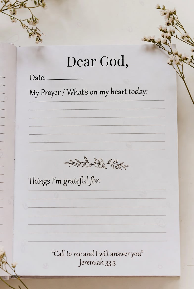 Deliberate Christian Leather Prayer Journal - Image 2