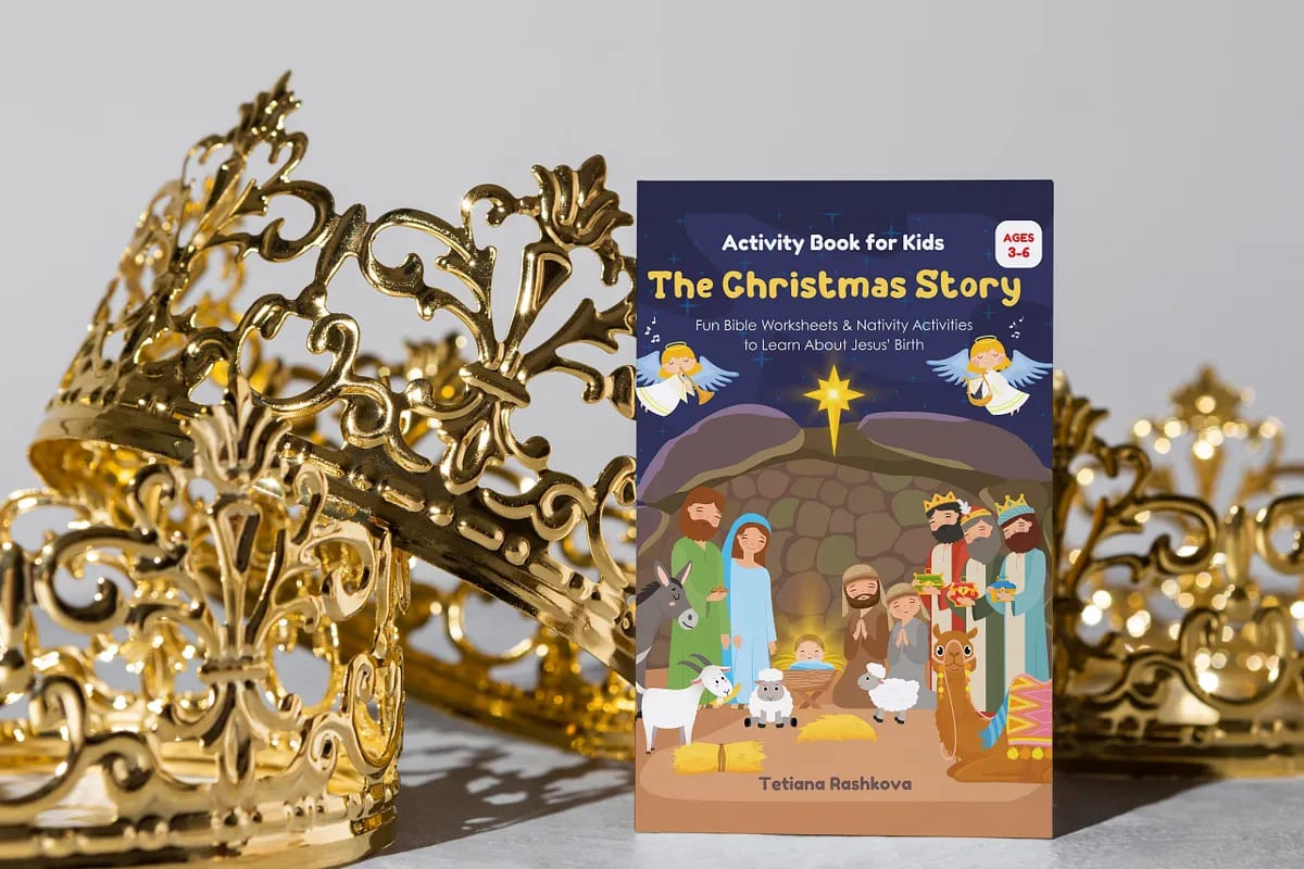 The Christmas Story Activity Book for Kids