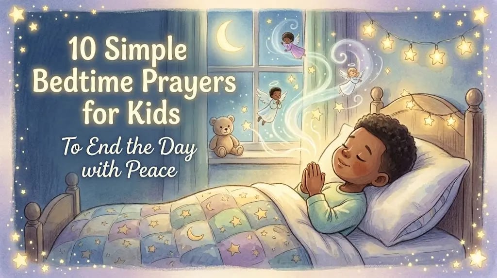 10 Simple Bedtime Prayers for Kids to End the Day with Peace