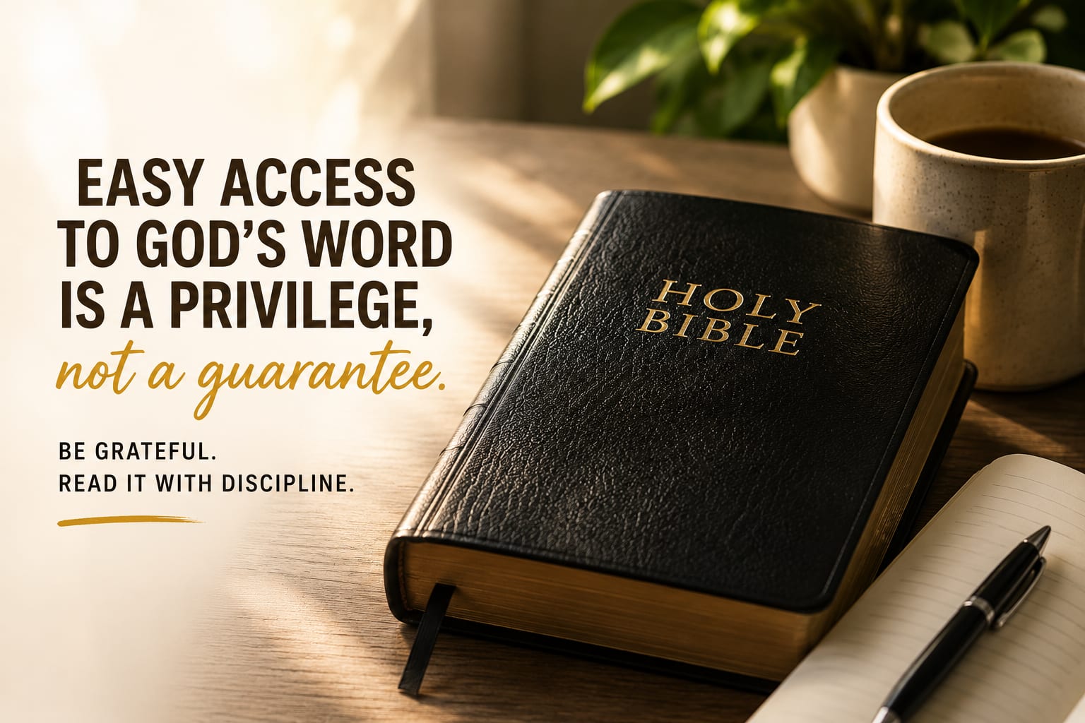 The Bible is More Accessible Than Ever- Are We Taking it for Granted?