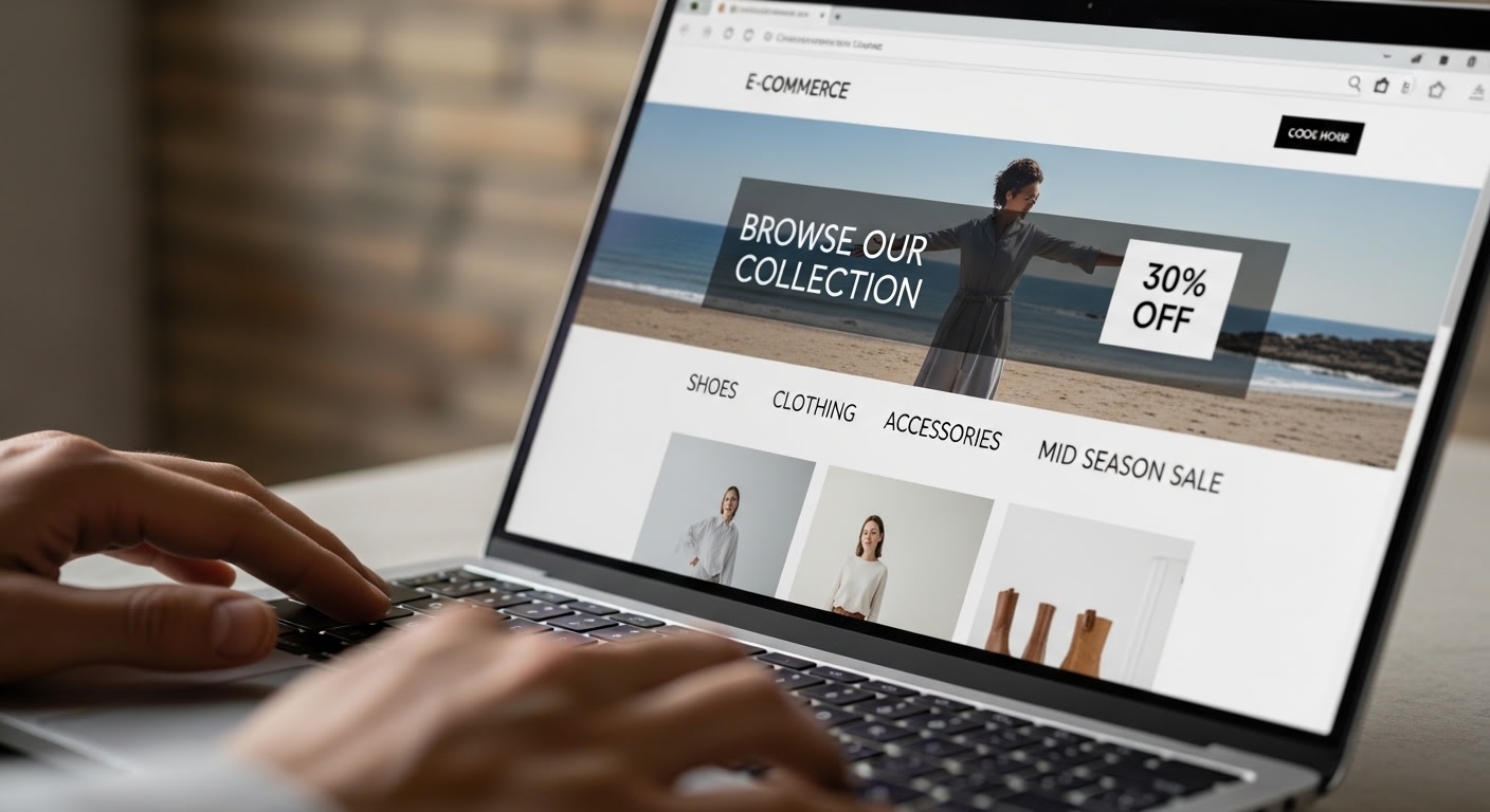 Shop Online: Stylish E-commerce Collection with 30% Off