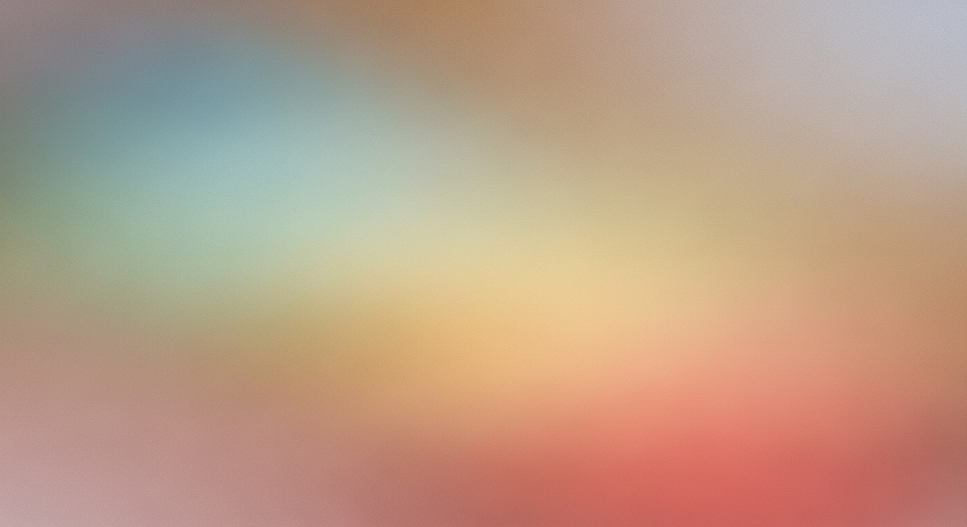 Ethereal Soft Focus Gradient Background with Film Grain
