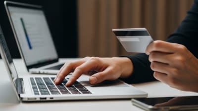 Secure Online Shopping Credit Card Transaction