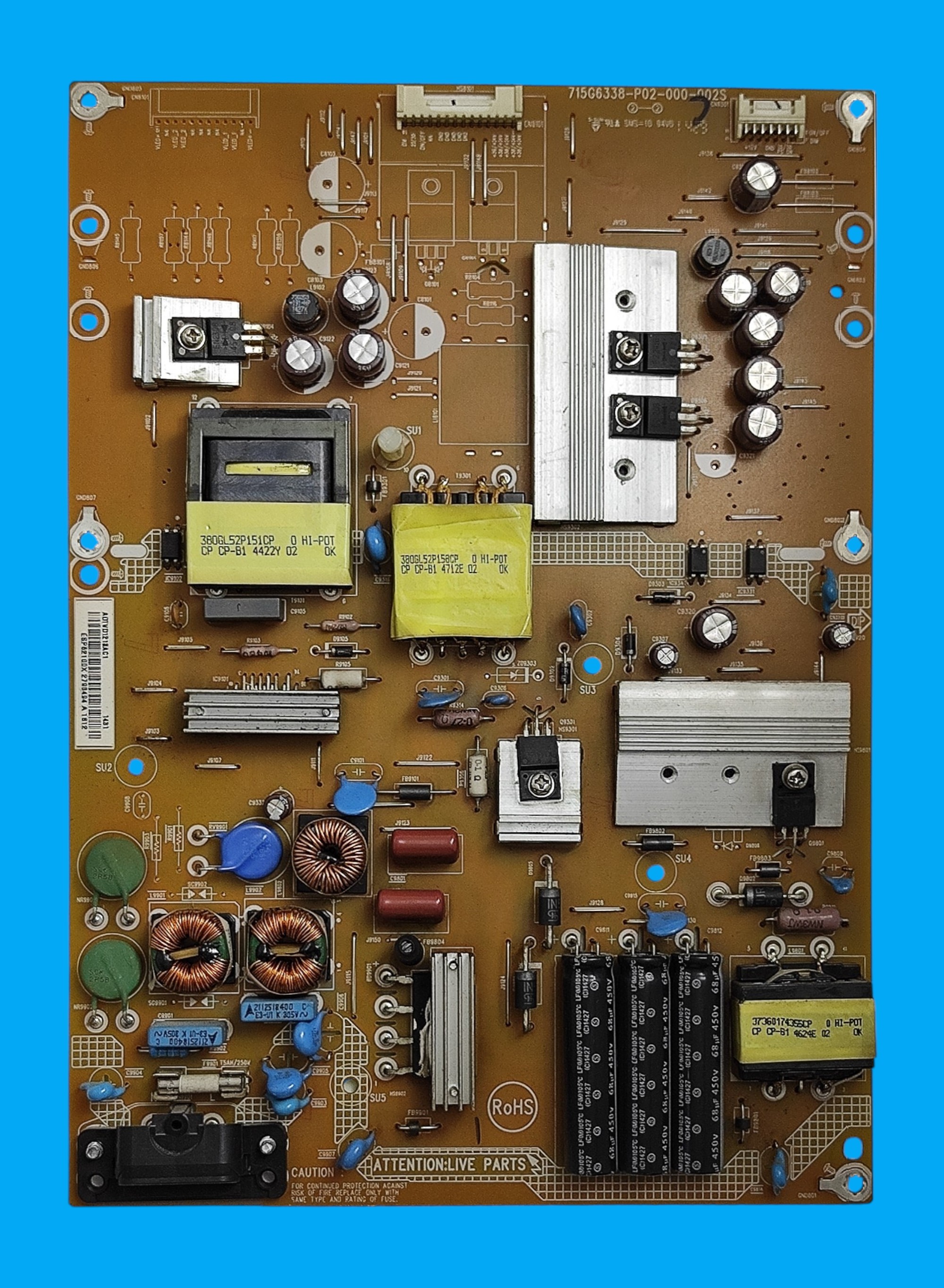 Besleme Kartı 715G6338-PO2-000-02S Kartlar