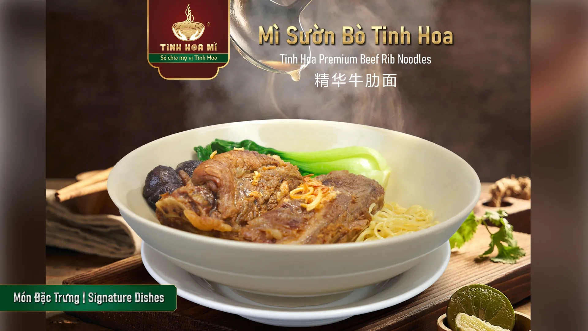 Mì Sườn Bò Tinh Hoa