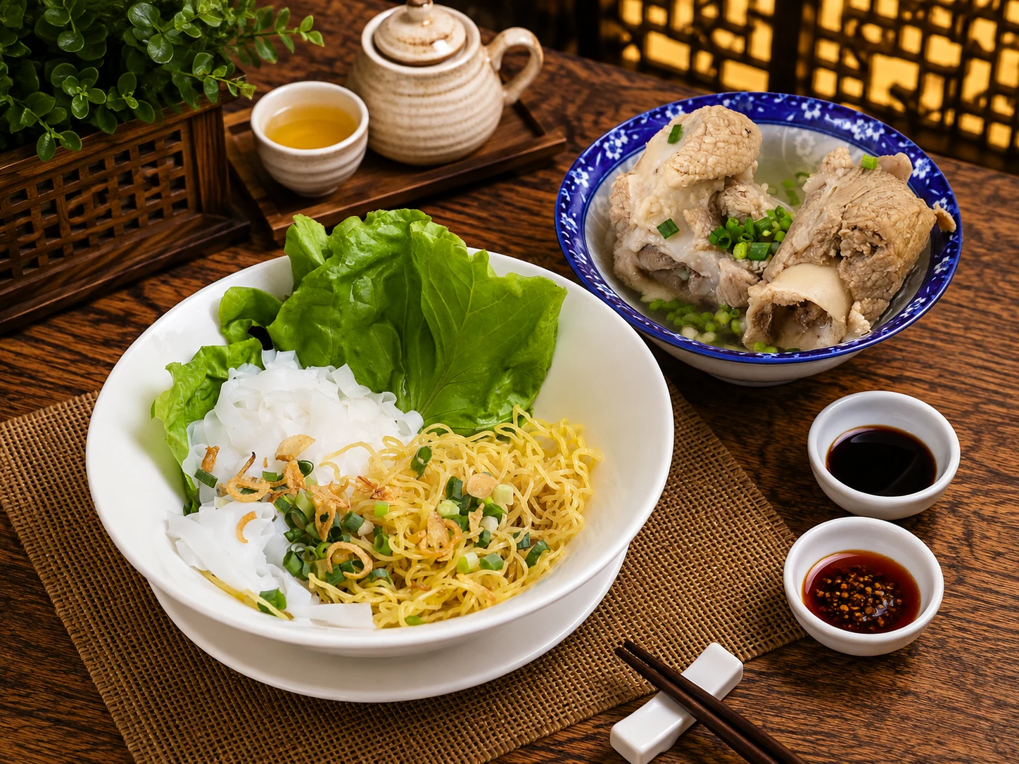 Hủ Tíu Mì Xương