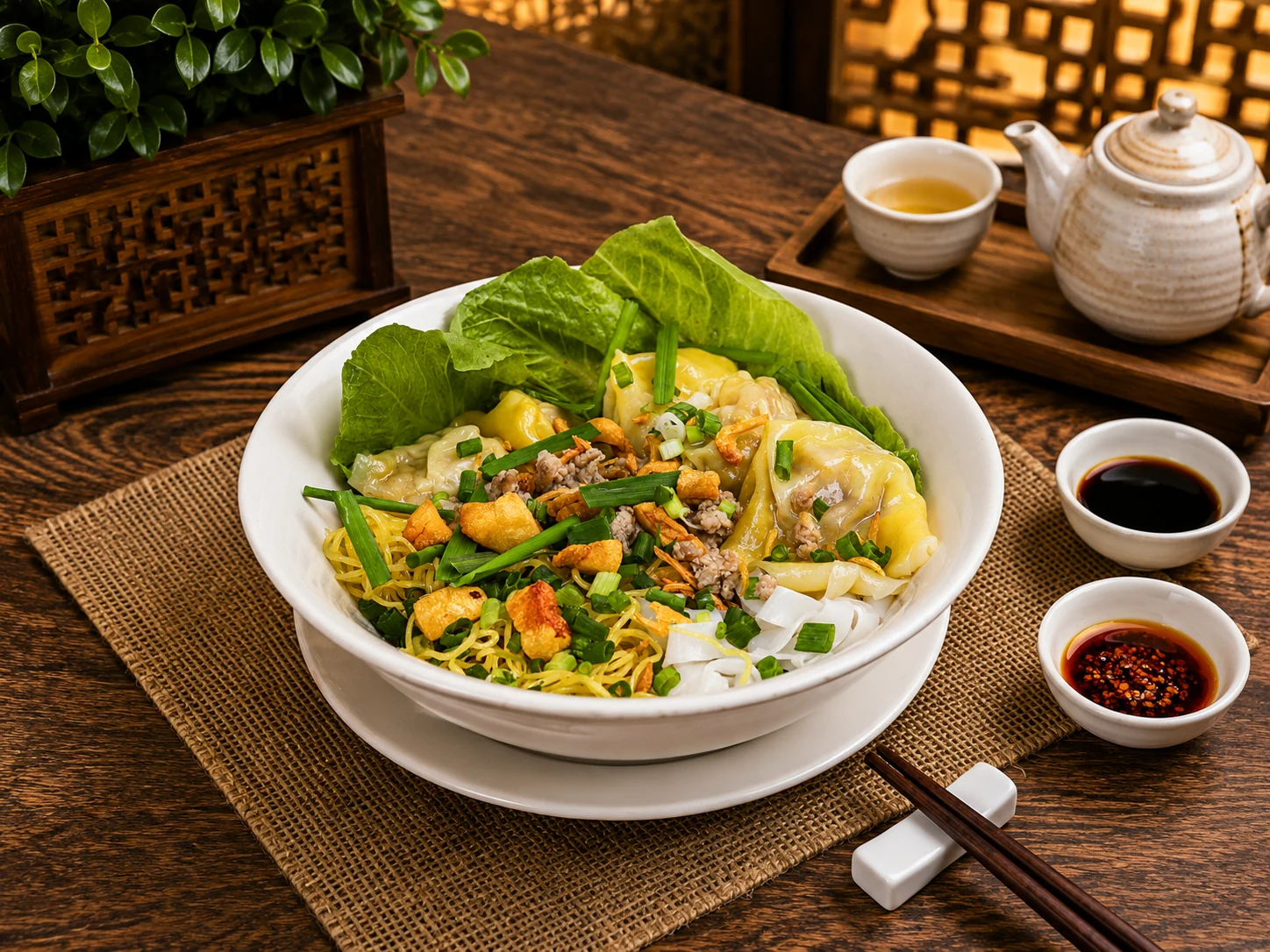 Hủ Tíu Mì Hoành Thánh
