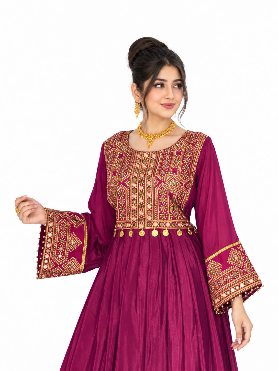 Afghanische Kleider für Frauen — handmade Afghan dress