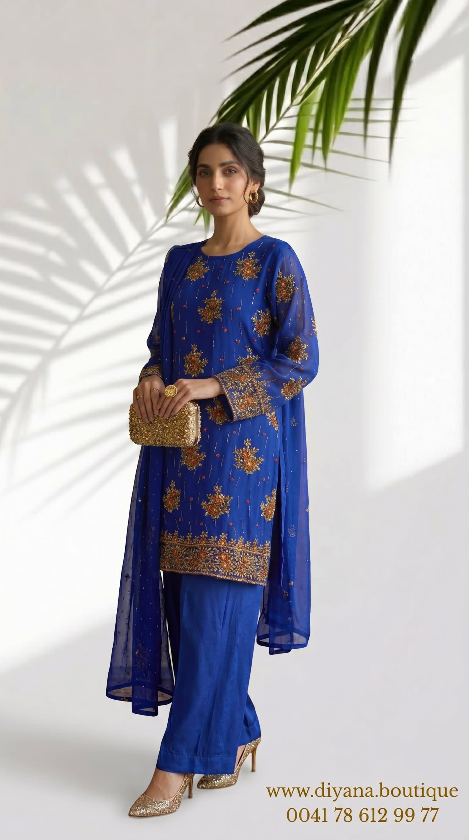 blue afghani dress Afghan Dress Blue and White