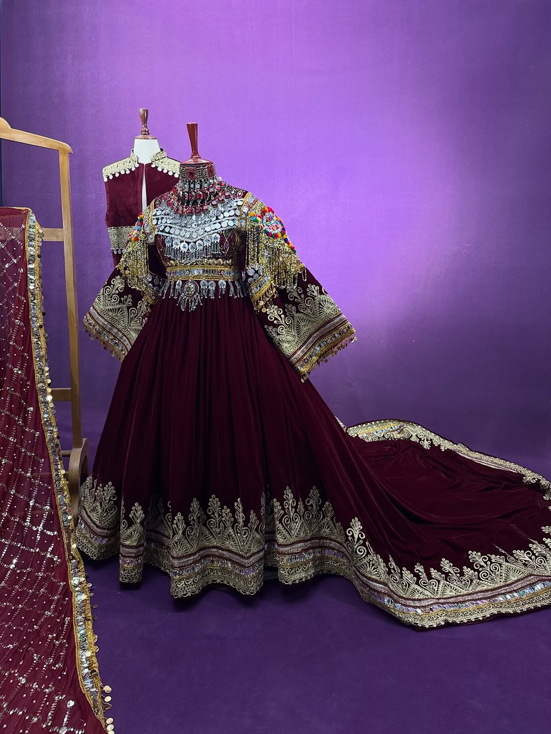 Afghan Wedding Dress for Bridal
